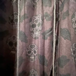 Dress never worn with skulls